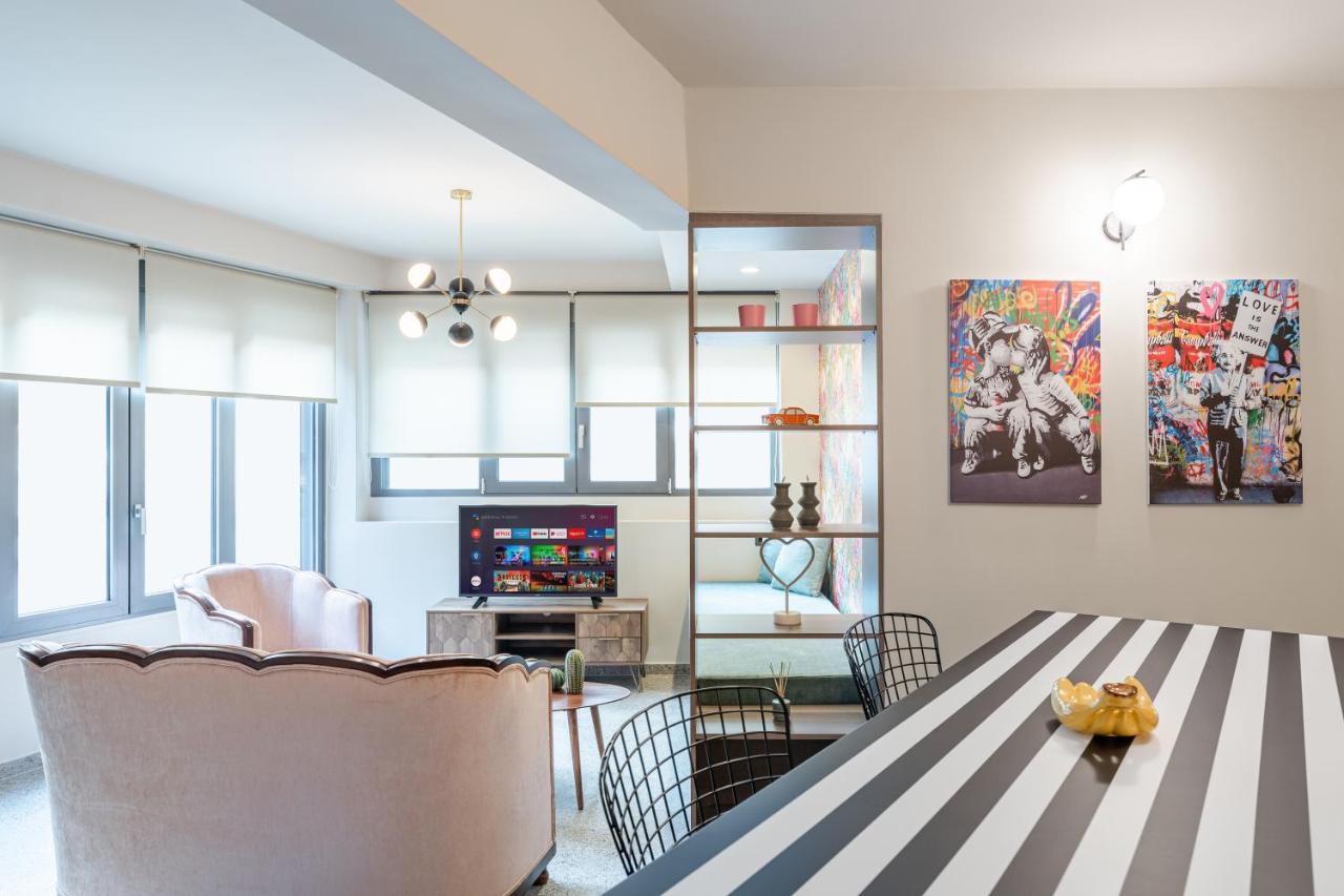 Pop Art Homm In Groovy Koukaki Apartment Atena Exterior foto